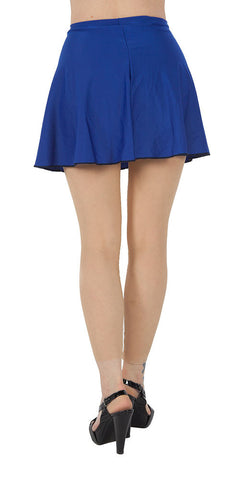 Blue Spandex Skirt