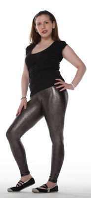 Ssssexy faux snakeskin spandex leggings by Tasty Tiger