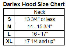 Darlex Hood with oversized mouth hole, oops.