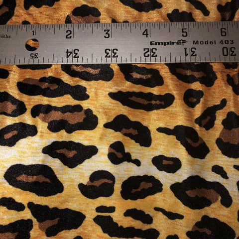 Leopard print capri