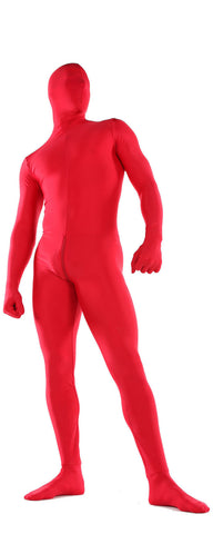 Zentai Catsuit In Bright Red