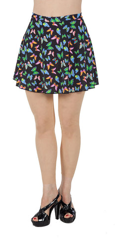 Butterfly Spandex Skirt